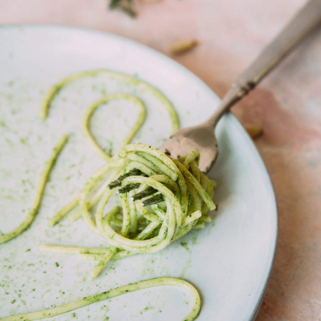 Image of dinner for meal planning.