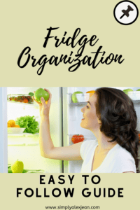 Pinterest Pin how should your fridge be organized