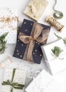 Wrapped Gifts for the Holidays