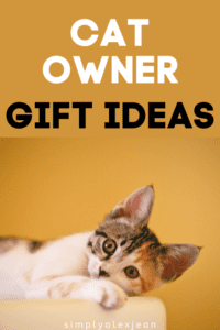 Pinterest Pin for Cat Lover Gift Ideas