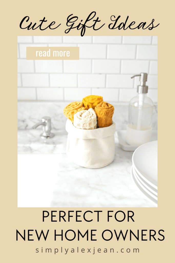 Cute Gift Ideas for New Home Owners Pinterest Pin