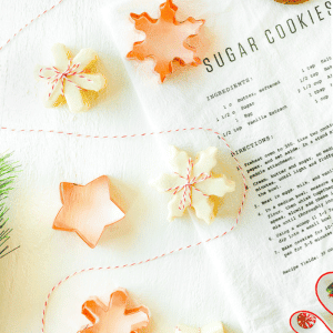 Image of baking sugar cookies for date ideas for winter.